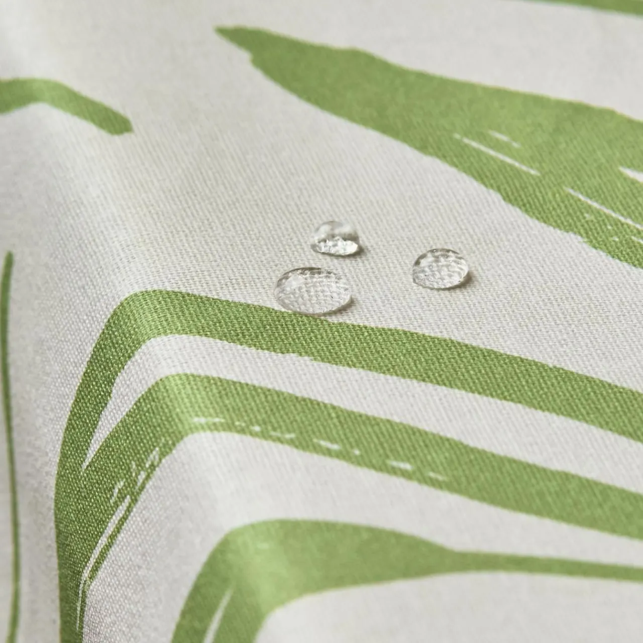 Nappe De Table|EMINZA Nappe rectangulaire coton enduit (150 x 250 cm) Galice Vert Eucalyptus