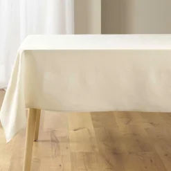 Nappe De Table|douceur d'intu017drieur Nappe rectangulaire coton (150 x 240 cm) Serafine Ecru
