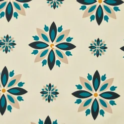 Nappe De Table|EMINZA Nappe rectangulaire coton enduit (150 x 250 cm) Porto Multicolore