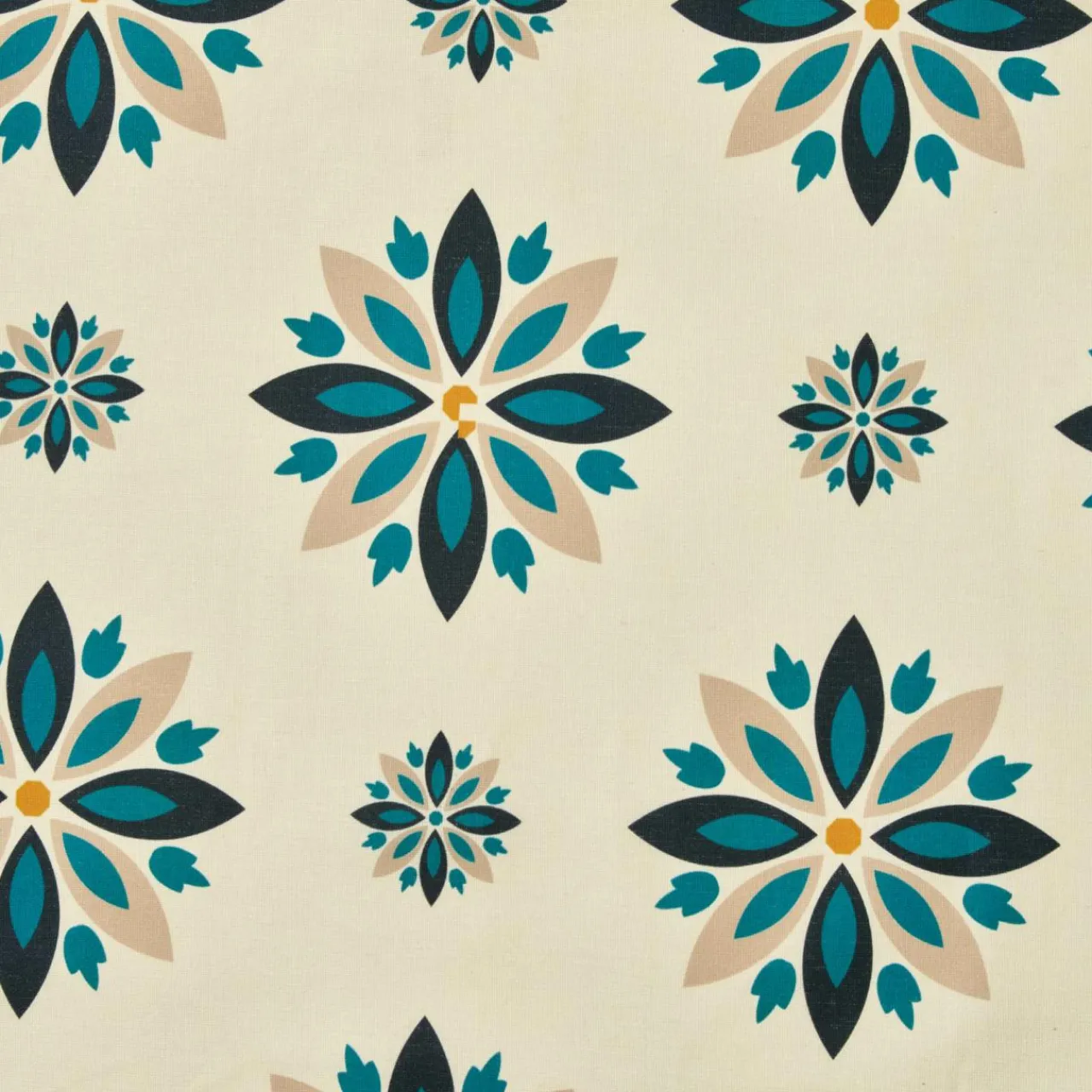 Nappe De Table|EMINZA Nappe rectangulaire coton enduit (150 x 250 cm) Porto Multicolore