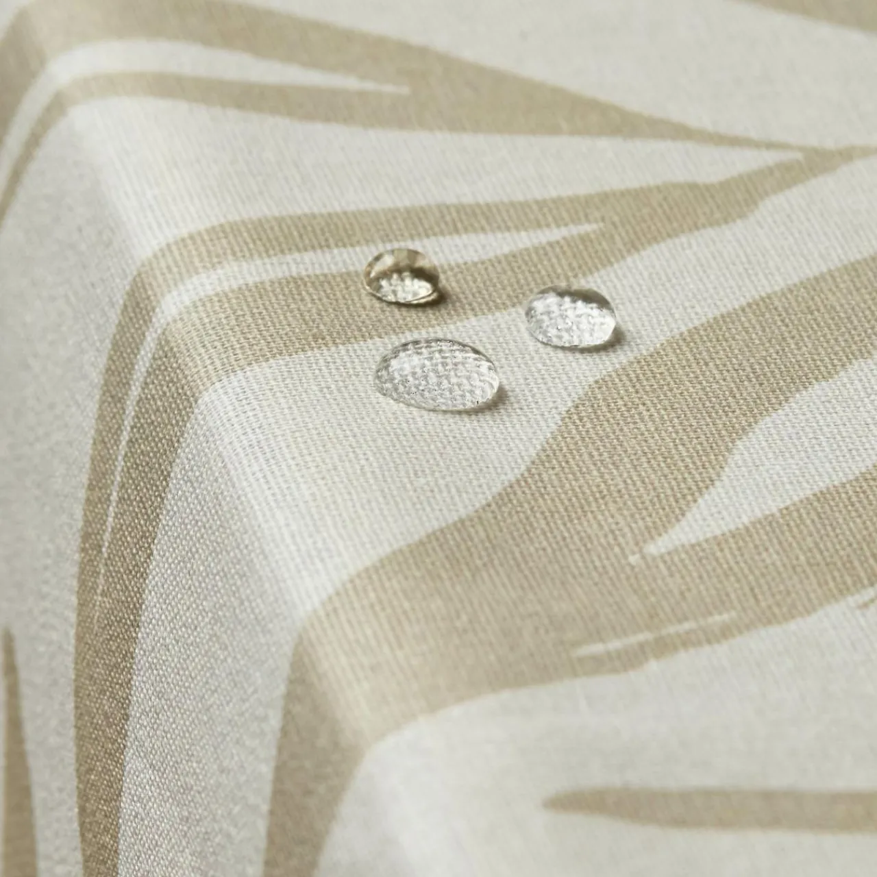 Nappe De Table|EMINZA Nappe rectangulaire coton enduit (150 x 250 cm) Galice Beige