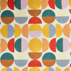 Nappe De Table|EMINZA Nappe rectangulaire coton enduit (150 x 250 cm) Brooklyn Multicolore