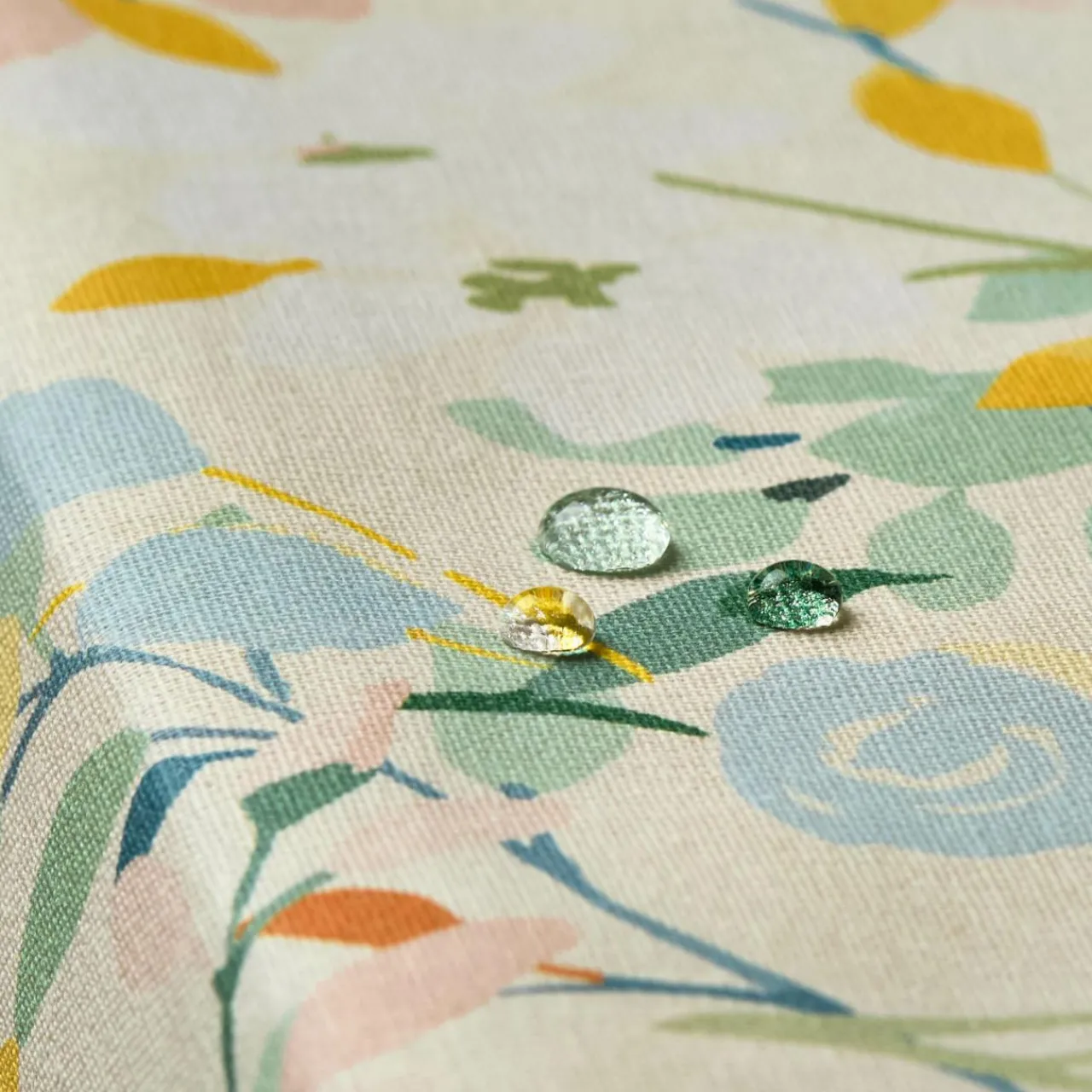 Nappe De Table|EMINZA Nappe rectangulaire coton enduit (150 x 250 cm) Ornella Multicolore