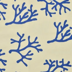 Nappe De Table|EMINZA Nappe rectangulaire coton enduit (150 x 250 cm) Moorea e Bleu