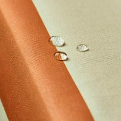 Nappe De Table|EMINZA Nappe rectangulaire coton enduit (150 x 350 cm) Clementine Orange