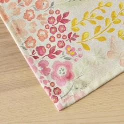 Nappe De Table|EMINZA Nappe rectangulaire coton enduit (150 x 250 cm) Paquerettes Multicolore