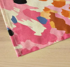 Nappe De Table|EMINZA Nappe rectangulaire coton enduit (150 x 350 cm) Mowgli Multicolore