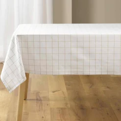 Nappe De Table|douceur d'intu017drieur Nappe rectangulaire coton (140 x 240 cm) Axel he Blanc