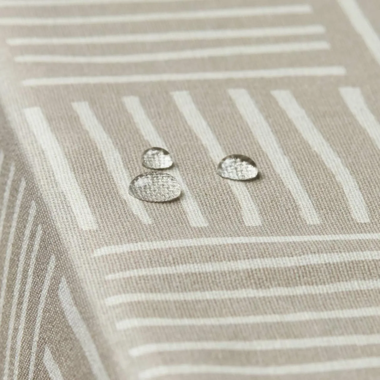 Nappe De Table|EMINZA Nappe rectangulaire coton enduit (150 x 350 cm) Paolo Beige