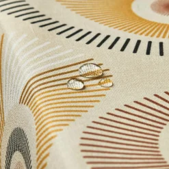 Nappe De Table|EMINZA Nappe rectangulaire coton enduit (150 x 250 cm) Manhattan Beige