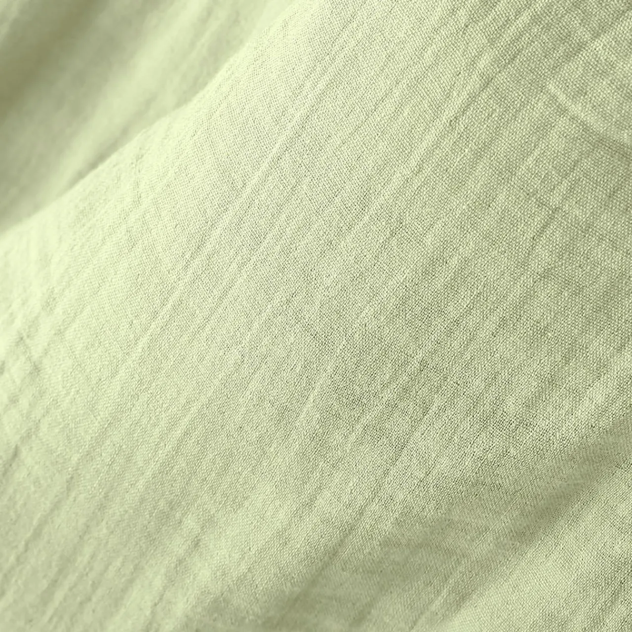 Nappe De Table|EMINZA Nappe rectangulaire gaze de coton (150 x 250 cm) Gaïa Vert tilleul