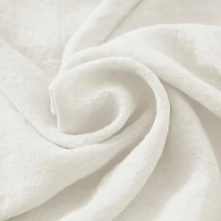 Nappe De Table|EMINZA Nappe rectangulaire lin lavé (170 x 250 cm) Louise he Blanc