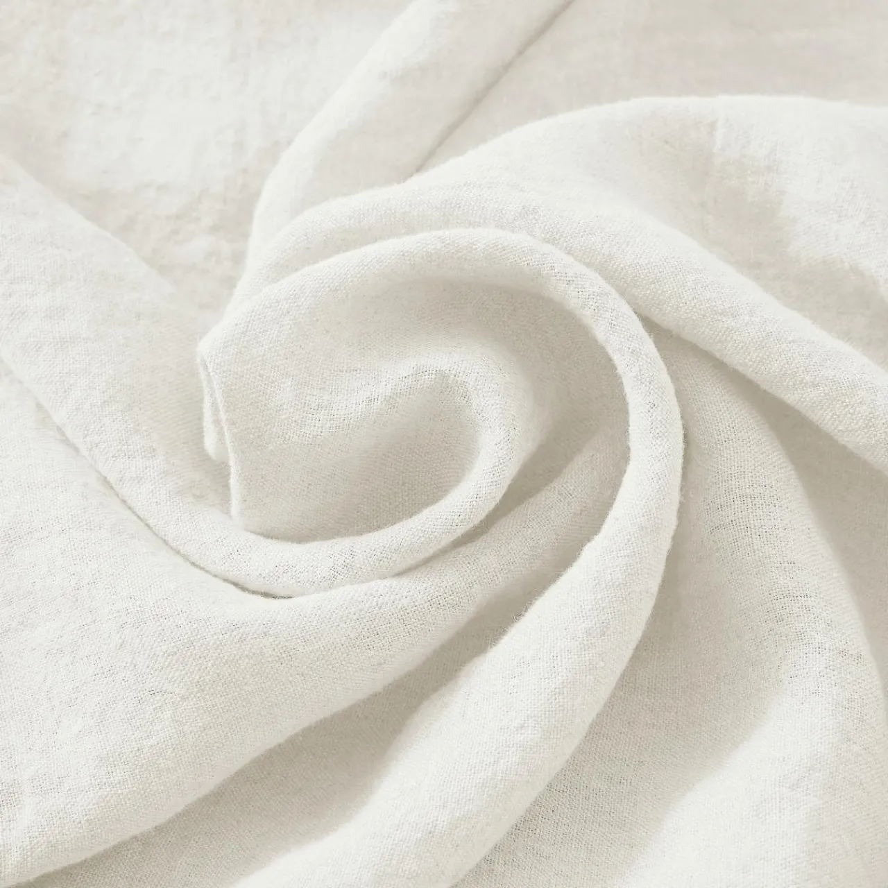 Nappe De Table|EMINZA Nappe rectangulaire lin lavé (170 x 250 cm) Louise he Blanc