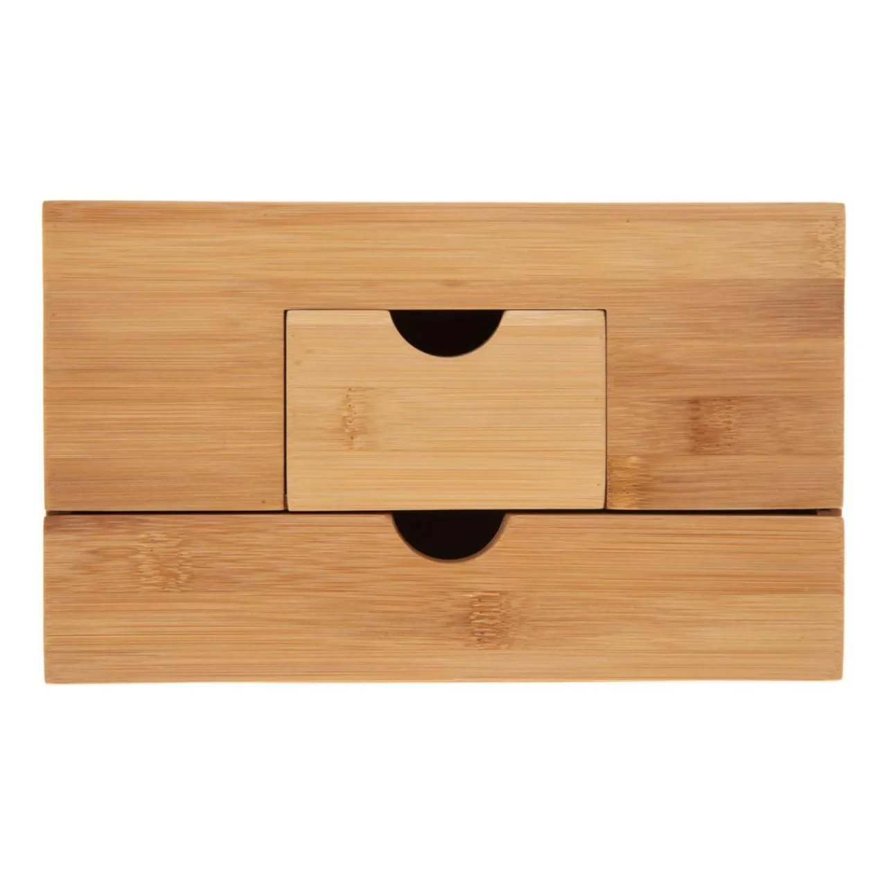 Panier Et Organisateur|Accessoire Salle De Bain|ATMOSPHERA Organisateur de maquillage Natureo Bambou