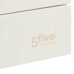 Panier Et Organisateur|Accessoire Salle De Bain|5 Five Simply Smart Organisateur de maquillage 1 tiroir Natureo Blanc