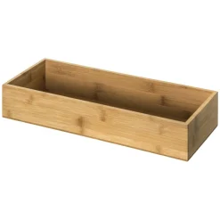 Panier Et Organisateur|Accessoire Salle De Bain|ATMOSPHERA Organisateur de maquillage Tidysmart Bambou