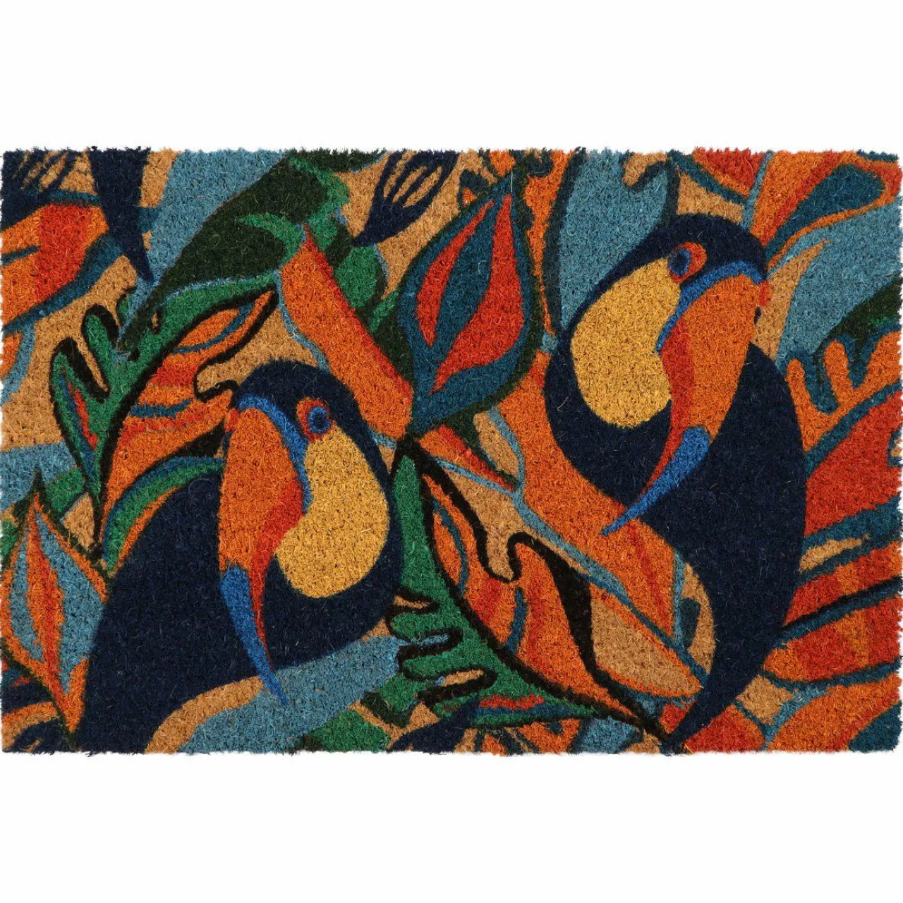 Paillasson|LUANCE Paillasson Coco (40 x 60 cm) Toucan Multicolore