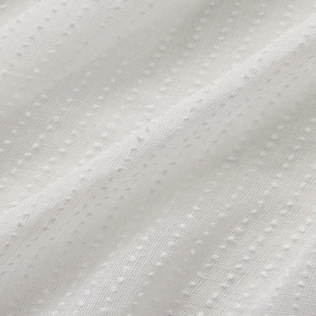 Voilage|EMINZA Paire de voilages passe-tringle (60 x 90 cm) Arthur Blanc