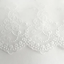 Voilage|ENJOY HOME Paire de voilages passe-tringle (60 x 120 cm) Massala he Blanc