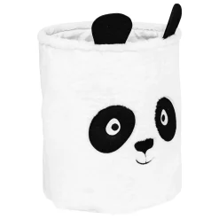 Rangement Enfant|Atmosphera cru017dateur d'intu017drieur for kids Panier à jouets enfant (35x 40 cm) Panda Blanc