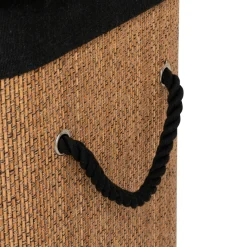 Panier Et Organisateur|Accessoire Salle De Bain|5 Five Simply Smart Panier à linge bambou 60 L (H50 cm) Stremy Beige