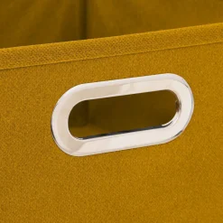 Panier Et Organisateur|5 Five Simply Smart Panier de rangement ( 31 x 15 cm) Helena Jaune moutarde