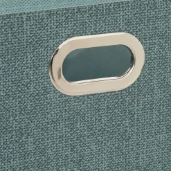 Panier Et Organisateur|5 Five Simply Smart Panier de rangement (15 x 31 cm) Helena Bleu pétrole chiné