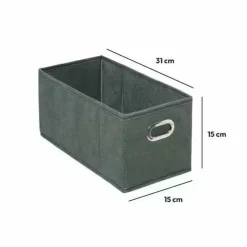 Panier Et Organisateur|5 Five Simply Smart Panier de rangement (15 x 31 cm) Helena Vert kaki