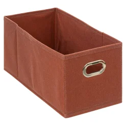 Panier Et Organisateur|5 Five Simply Smart Panier de rangement (15 x 31 cm) Helena Terre de Sienne Rouge brun