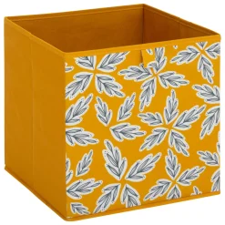 Panier Et Organisateur|5 Five Simply Smart Panier de rangement (31 x 31 cm) Folia Jaune