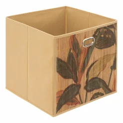 Panier Et Organisateur|5 Five Simply Smart Panier de rangement (31 x 31 cm) Palawan Bois Beige