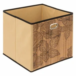 Panier Et Organisateur|5 Five Simply Smart Panier de rangement (31 x 31 cm) Blackflora Bois Naturel