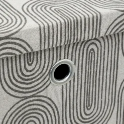 Panier Et Organisateur|ATMOSPHERA Panier de rangement (31 x 31 x 31 cm) Rainbow Gris