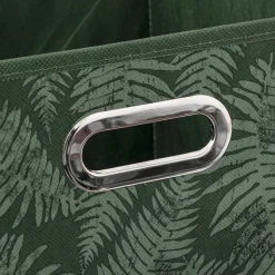 Panier Et Organisateur|ATMOSPHERA Panier de rangement (31 x 31 x 31 cm) Herbier Vert