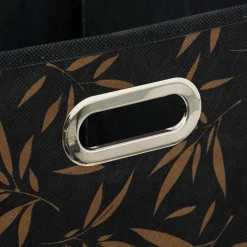 Panier Et Organisateur|ATMOSPHERA Panier de rangement (31 x 31 x 31 cm) Casual Noir