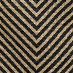 Panier Et Organisateur|Panier Déco|ATMOSPHERA Panier en jute (32 x 32 cm) Valy Noir