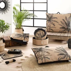 Panier, Coussin Et Plaid|LOVE STORY Panier rond pour chat et chien Bahia D50 cm Noir