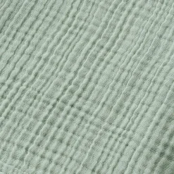 Linge De Bain|Peignoir|EMINZA Peignoir de bain gaze de coton S/M Gaïa Vert Eucalyptus