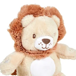 Jouet, Cadeau De Naissance|OSTARIA Peluche veilleuse et musicale bébé Lion Marron