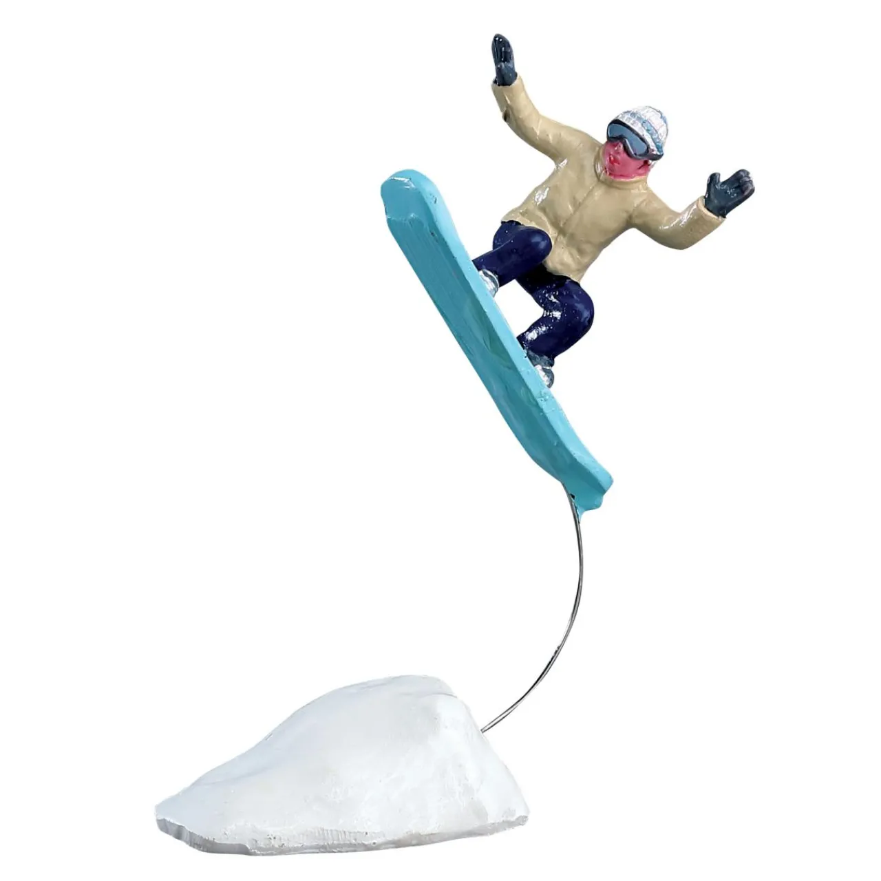 Village De Noël Lemax|LEMAX Personnage Snowboarder