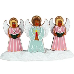 Village De Noël Lemax|LEMAX Personnages Chorale d'anges en Pain d'épices