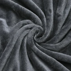 Plaid Et Jeté|ATMOSPHERA Plaid doux (230 cm) Tendresse Anthracite