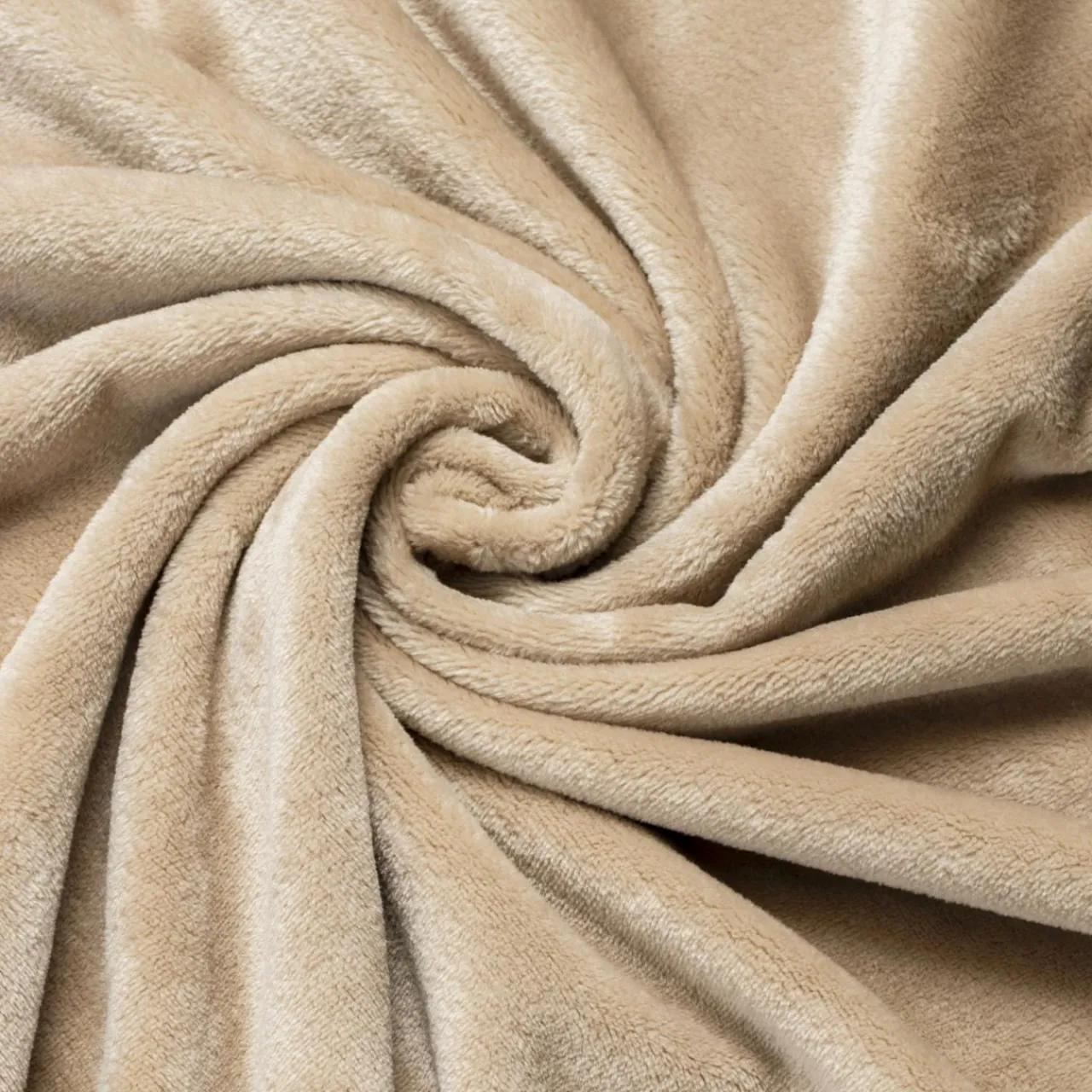 Plaid Et Jeté|EMINZA Plaid doux flanelle (130 x 180 cm) Didou glacé Marron