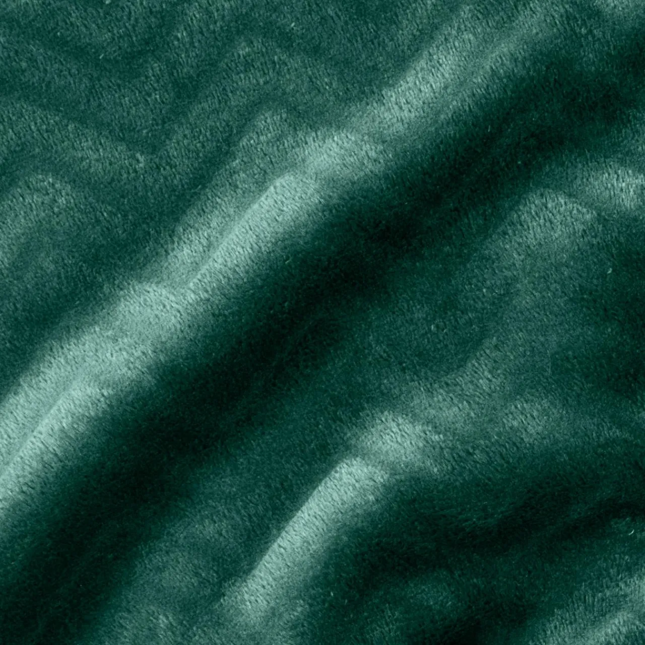 Plaid Et Jeté|EMINZA Plaid doux flanelle (180 x 230 cm) Zag Vert