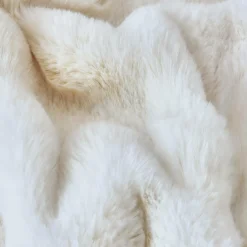 Plaid Et Jeté|EMINZA Plaid fausse fourrure (140 x 200 cm) Toronto Ivoire