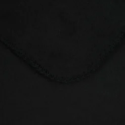 Plaid Et Jeté|STOF Plaid polaire (125 x 150 cm) Carlton Noir