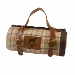 Panier, Coussin Et Plaid|LOVE STORY Plaid pour chat/chien Héritage L100 cm Noisette