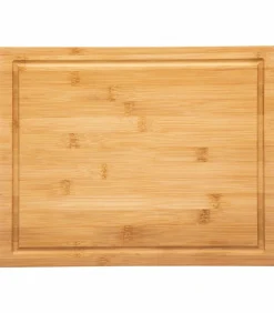 Egouttoir, Planche À Découper|ATMOSPHERA Planche à découper avec bac récupérateur (35 x 28 cm) naturel Bois