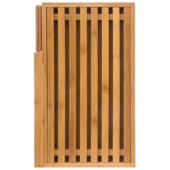 Egouttoir, Planche À Découper|ATMOSPHERA Planche à pain avec couteau (44 x 27 cm) Bambou Naturel