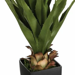 Plante Artificielle|ATMOSPHERA Plante artificielle (H73 cm) Palmier en pot Vert